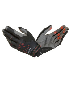 Рукавички для фітнесу MadMax MXG-103 X розмір XXL, сіро-чорні