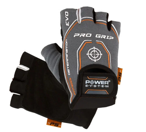 Рукавички для фітнесу Power System PS-2250E Pro Grip EVO L, сірі