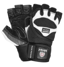 Рукавички для фітнесу Power System PS-2850 Raw Power XL, чорно-білі