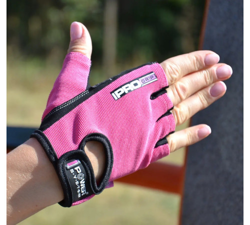Рукавички для фітнесу жіночі Power System PS-2250 Pro Grip M, рожеві