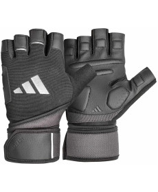 Рукавички для тренінгу Adidas Wrist Wrap Training Gloves чорний Уні XS