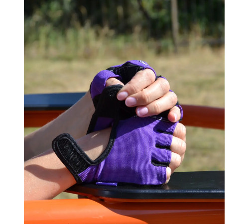 Рукавички для фітнесу жіночі Power System PS-2250 Pro Grip M, фіолетові