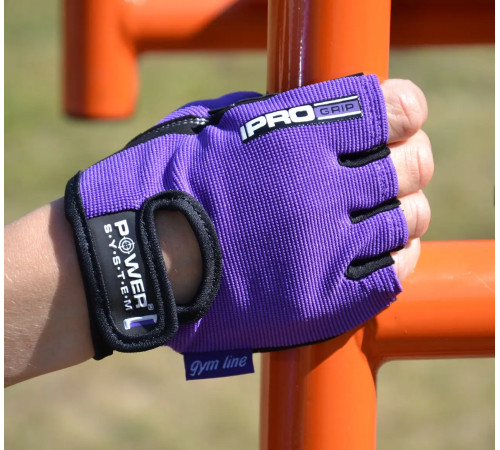 Рукавички для фітнесу жіночі Power System PS-2250 Pro Grip M, фіолетові