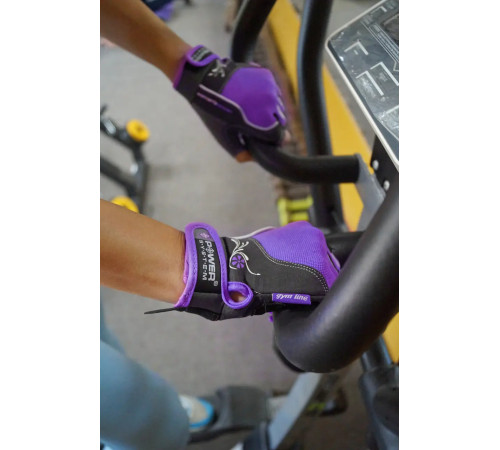 Рукавички для фітнесу жіночі Power System PS-2570 M, фіолетові
