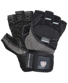 Рукавички для фітнесу Power System PS-2850 Raw Power M, чорно-сірі