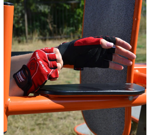Рукавички для фітнесу Power System PS-2250E Pro Grip EVO XXL, червоні