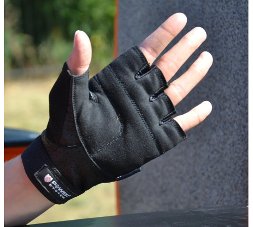 Рукавички для фітнесу Power System PS-2500 Power Plus M, чорні