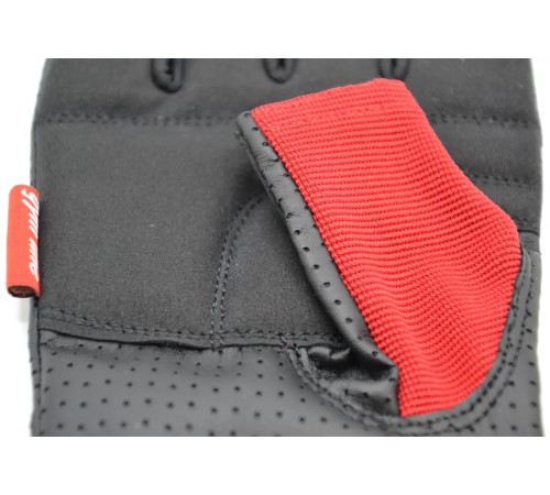 Рукавички для фітнесу Power System PS-2500 Power Plus L, чорно-червоні