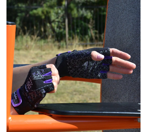 Рукавички для фітнесу жіночі Power System PS-2910 Classy XS, фіолетові