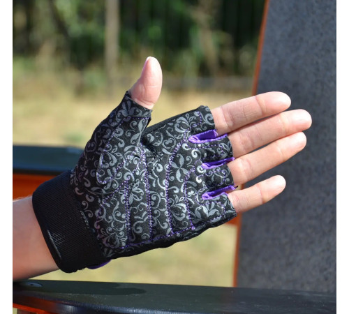 Рукавички для фітнесу жіночі Power System PS-2910 Classy M, фіолетові