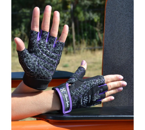 Рукавички для фітнесу жіночі Power System PS-2910 Classy M, фіолетові