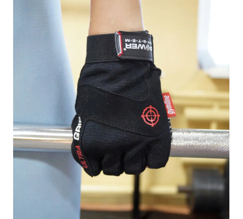 Рукавички для фітнесу Power System PS-2400 Ultra Grip XXL, чорні