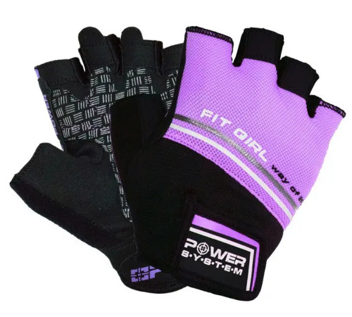 Рукавички для фітнесу жіночі Power System PS-2920 Evo M, фіолетові