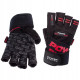 Рукавички для фітнесу Power System PS-2800 M, чорно-червоні