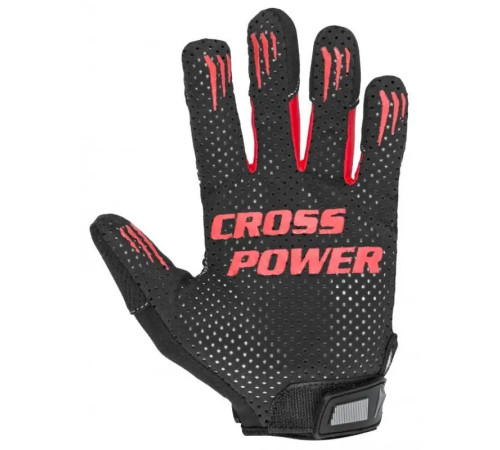 Рукавички для кросфіту Power System PS-2860 L, чорно-червоні