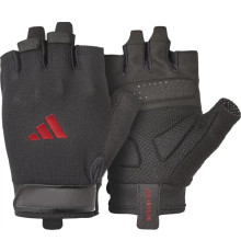 Рукавички для тренінгу Adidas Essential Training Gloves розмір XL, чорно-червоні
