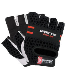 Рукавички для фітнесу Power System PS-2100 Basic EVO XS, чорно-червоні