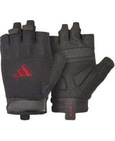 Рукавички для тренінгу Adidas Essential Training Gloves розмір M, чорно-червоні