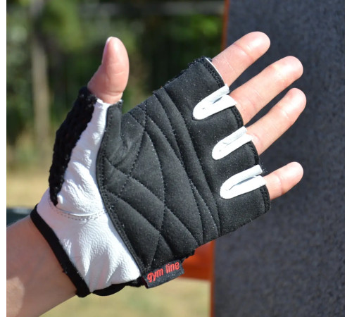 Рукавички для фітнесу Power System PS-2100 Basic EVO L, чорно-червоні