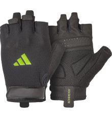 Рукавички для тренінгу Adidas Essential Training Gloves розмір S, чорно-зелені