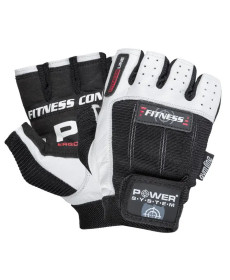 Рукавички для фітнесу Power System PS-2300 Fitness S, чорно-білі