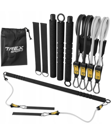 Палиця гімнастична з еспандерами Trex Sport TX-023TS 14-74кг