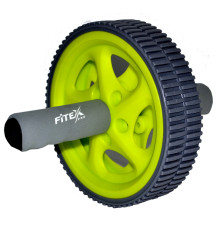 Ролик гімнастичний для тренувань Fitex MD1402 подвійний