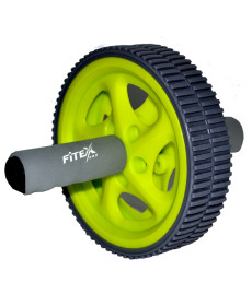 Ролик гімнастичний для тренувань Fitex MD1402 подвійний