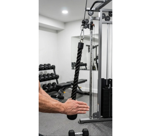 Канат для тяги York Fitness Hammer одинарний хват на трицепс