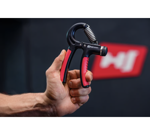 Еспандер регульований Hop-Sport 5-60 кгHS-P060HG чорно-червоний Еспандер регульований Hop-Sport 5-60 кгHS-P060HG чорно-червоний