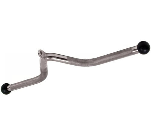 Ручка для верхньої тяги York Fitness V подібна на трицепс, хром