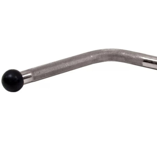 Ручка для верхньої тяги York Fitness V подібна на трицепс, хром