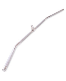 Ручка для тяги York Fitness 122см верхнього блоку, хром