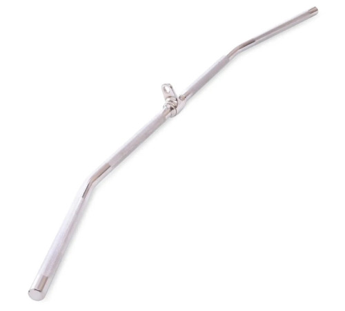 Ручка для тяги York Fitness 122см верхнього блоку, хром