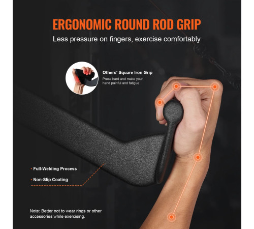 Ручка для верхньої тяги VEVOR TSJC-3#