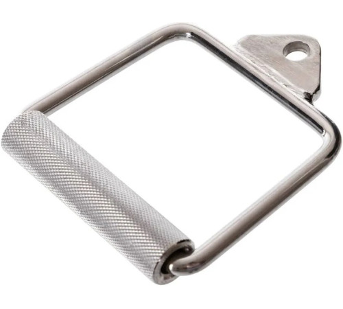 Ручка для тяги York Fitness одинарна на дельту/біцепс, хром