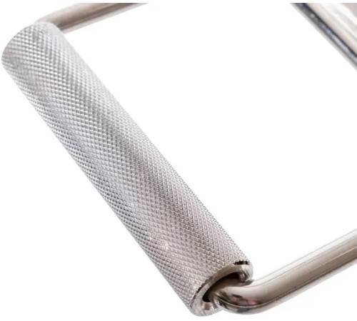 Ручка для тяги York Fitness одинарна на дельту/біцепс, хром