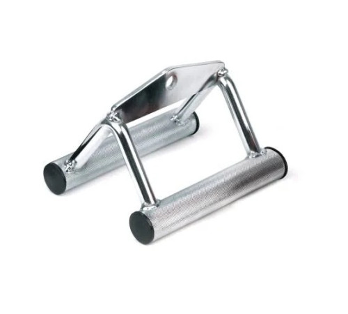 Ручка для тяги York Fitness подвійна (вузький паралельний хват), хром