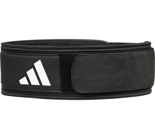 Пояс для важкої атлетики Adidas Essential Weightlifting Belt 72,4 - 85 см, чорний S