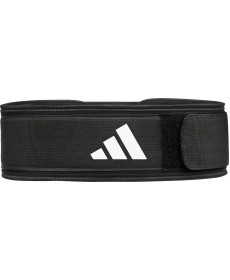 Пояс для важкої атлетики Adidas Essential Weightlifting Belt 94 - 120 см, чорний XL