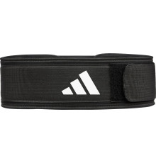 Пояс для важкої атлетики Adidas Essential Weightlifting Belt розмір M (82,5-92 см), чорний