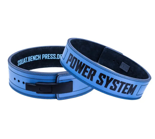 Пояс для важкої атлетики Power System PS-3810 Full Power Blue M