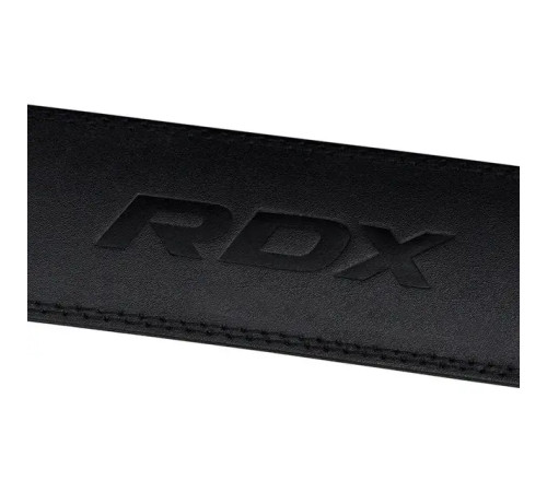 Пояс для бодібілдингу шкіряний RDX 4 - чорний/ розмір M
