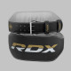 Пояс для бодібілдингу шкіряний RDX 6 - чорний/ розмір M