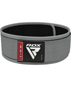 Пояс для бодібілдингу RDX RX1 - сірий/ розмір S