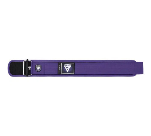Пояс для важкої атлетики RDX RX1 Weight Lifting Belt Purple XS