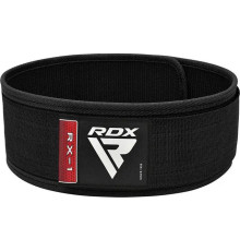 Пояс для бодібілдингу RDX RX1 - чорний/ розмір XL