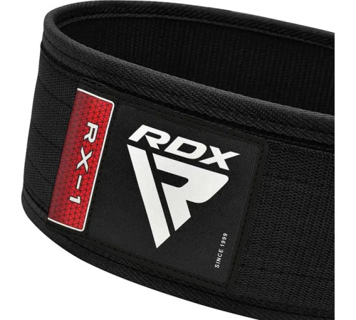 Пояс для бодібілдингу RDX RX1 - чорний/ розмір XL