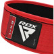 Пояс для бодібілдингу RDX RX1 - червоний/ розмір XL