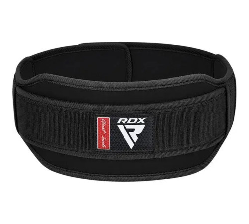 Пояс для бодібілдингу неопреновий RDX RX5 Double - чорний/ розмір M